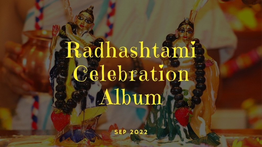 Radhashtami Celebration 2022